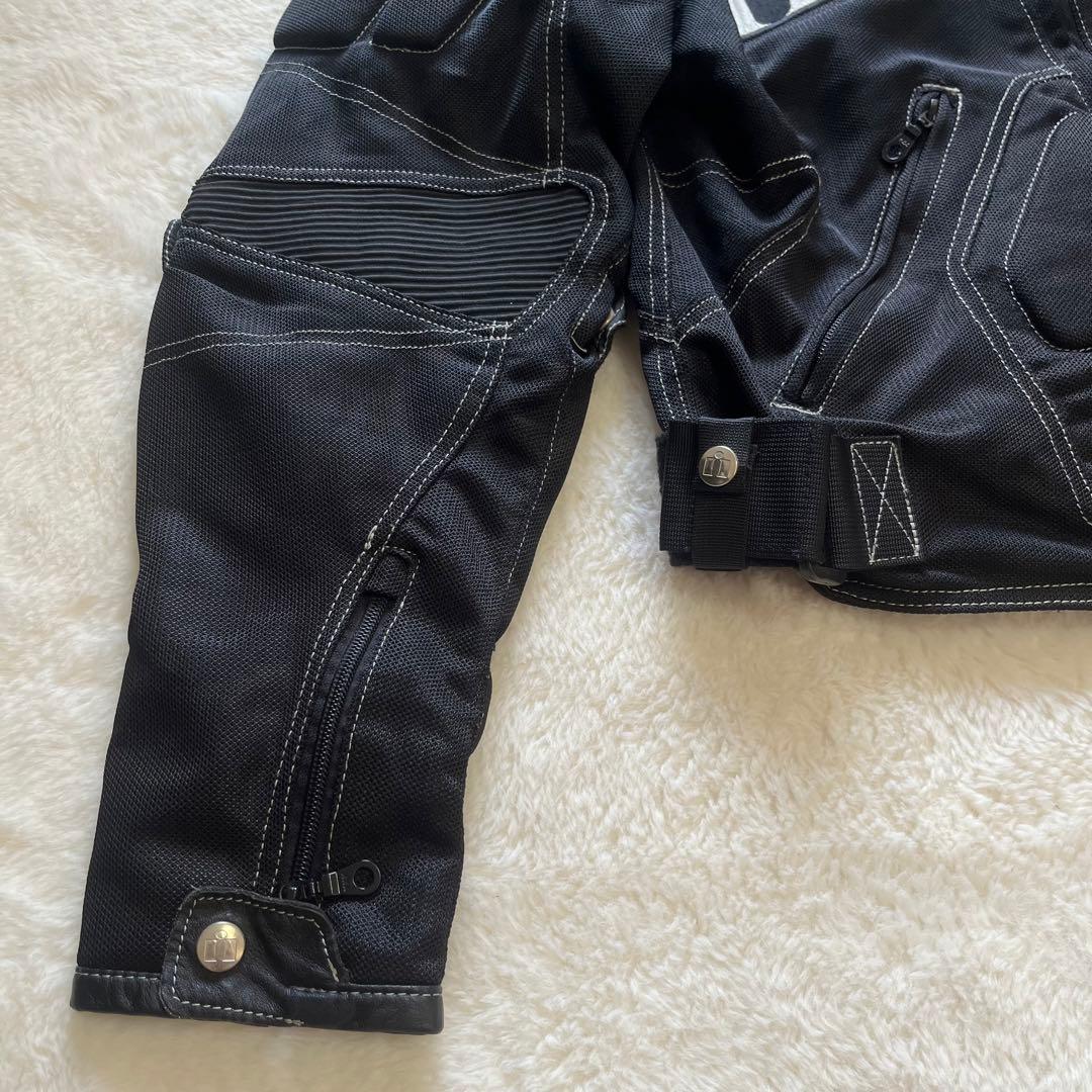 美品　icon アイコン　バイクジャケット　上下セット　ライダージャケット　L