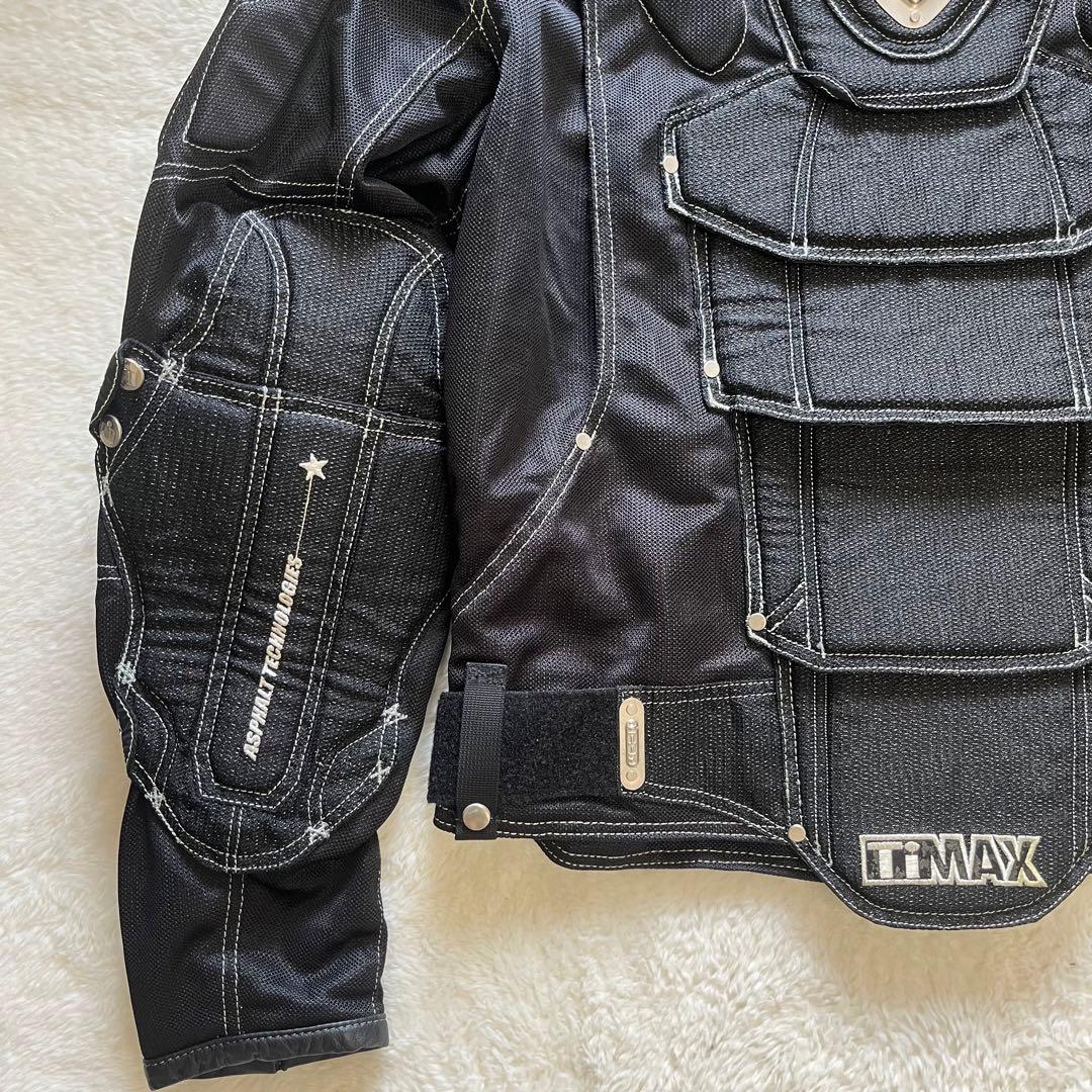 美品　icon アイコン　バイクジャケット　上下セット　ライダージャケット　L