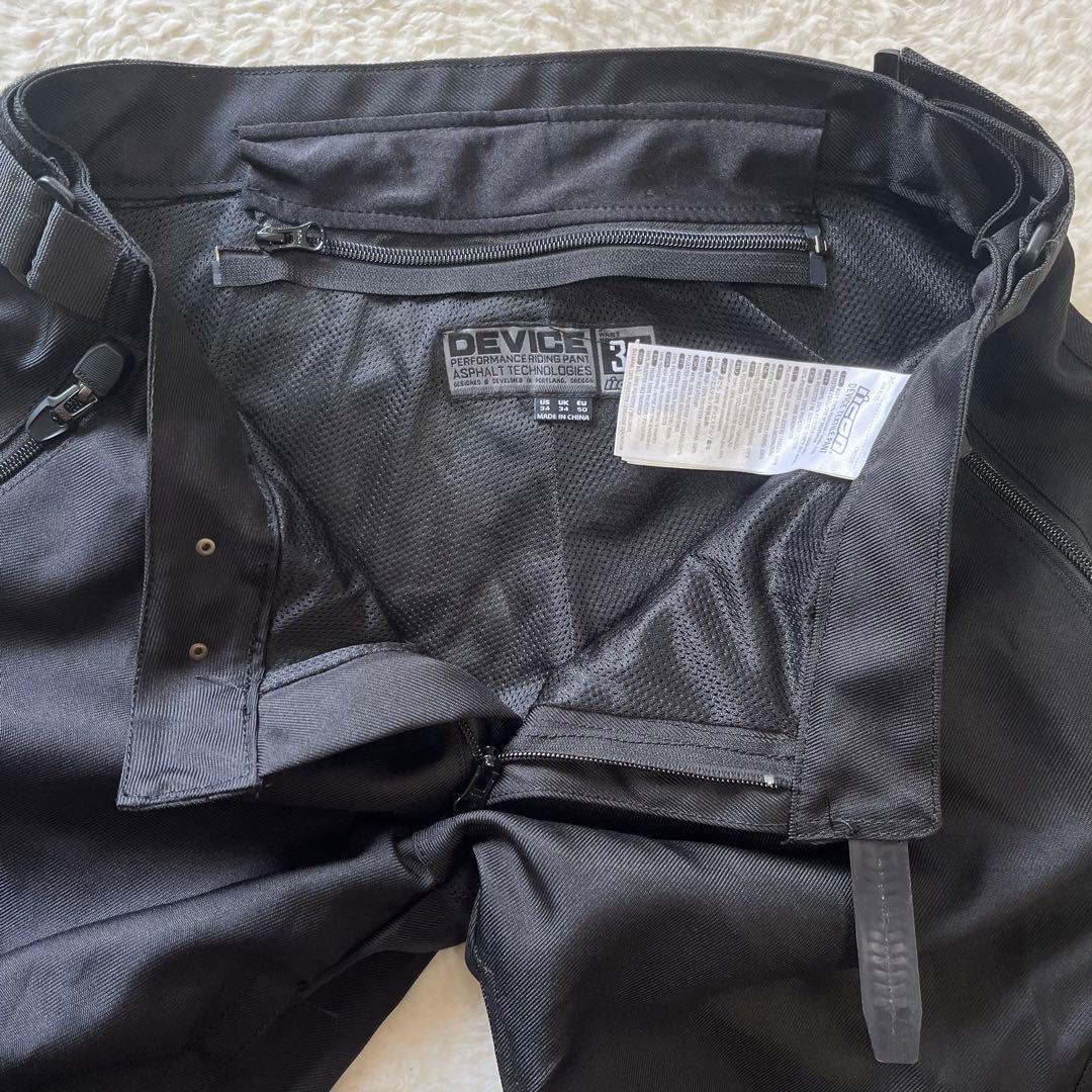 美品　icon アイコン　バイクジャケット　上下セット　ライダージャケット　L