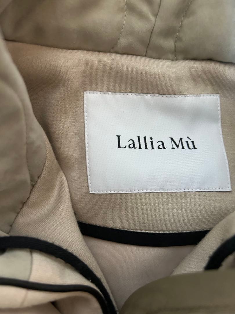 【Lallia Mu】4wayレイヤードキルトコート