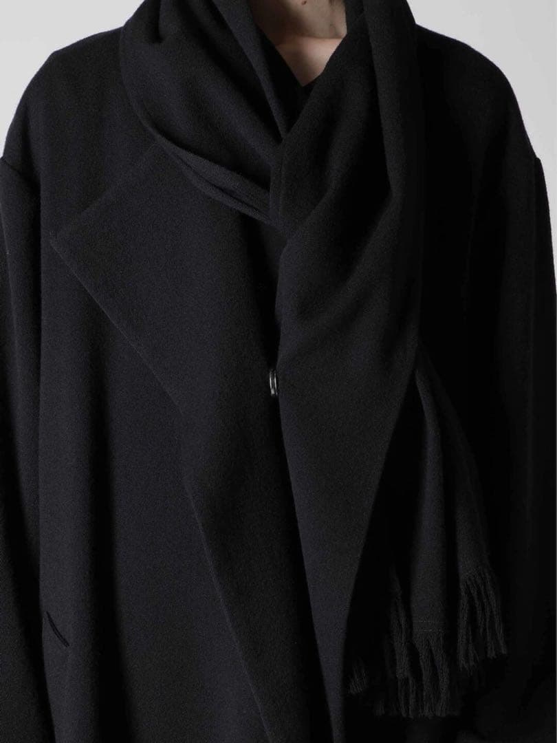 Y’s ヨウジヤマモト　ウールコート　黒　1