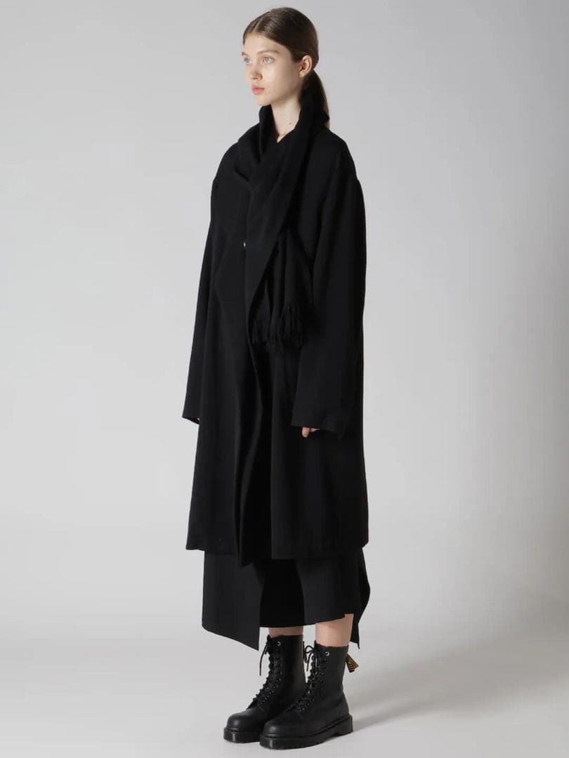 Y’s ヨウジヤマモト　ウールコート　黒　1