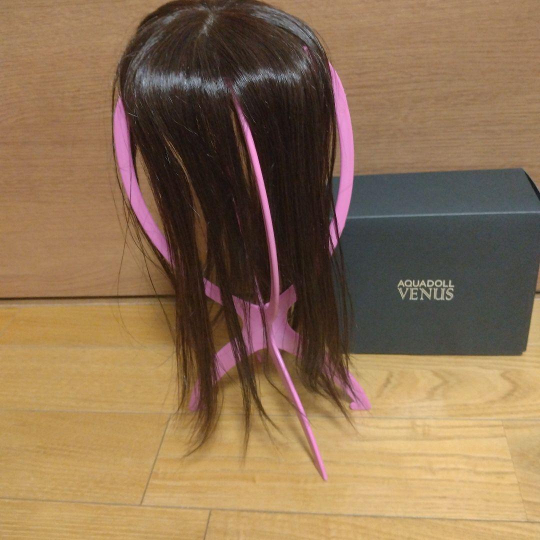 AQUADOLL VENUS 前髪ウィッグ ダークブラウン人毛100%