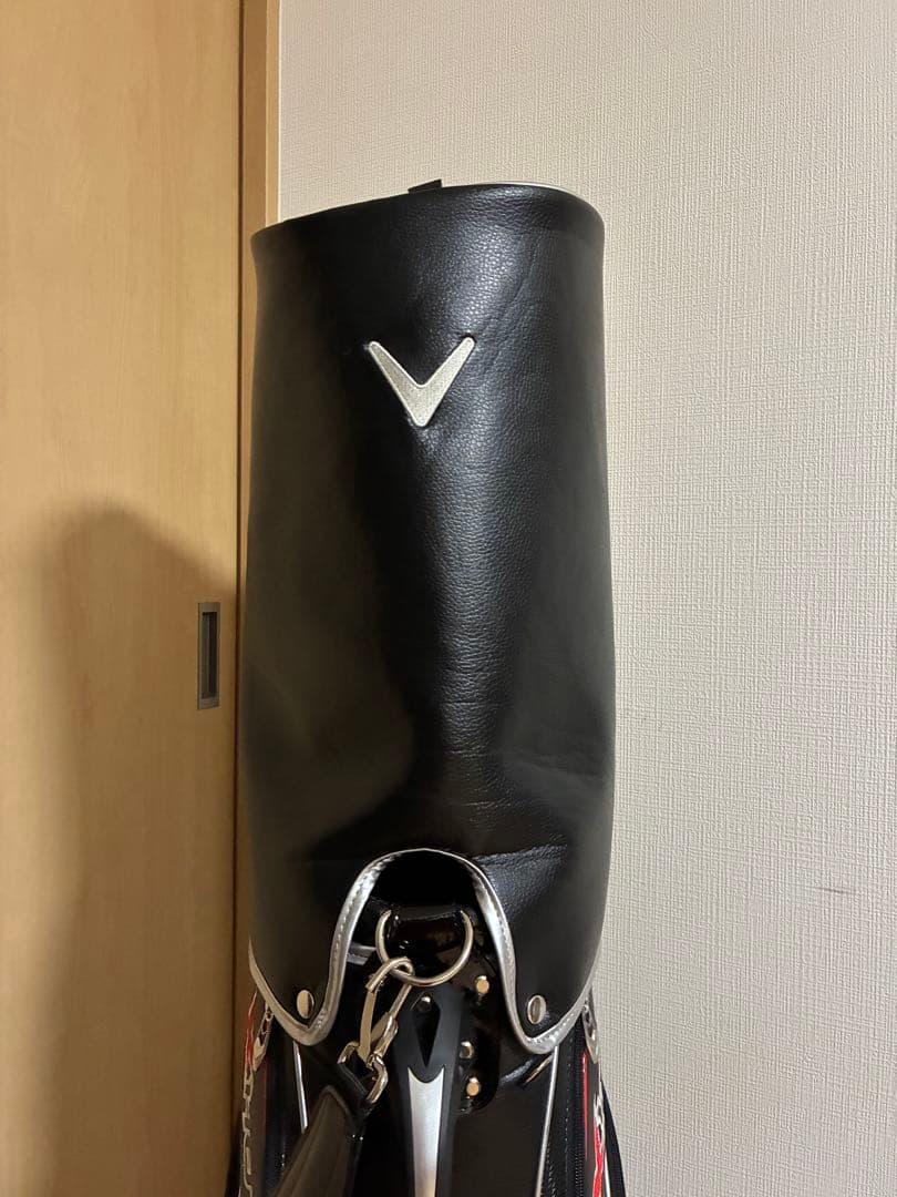 Callaway X Hot/キャディバッグ/濃紺×赤/送料無料