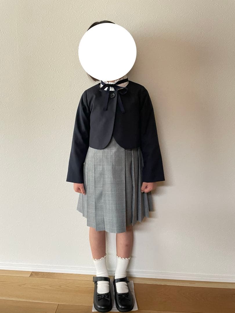 110 グリーンレーベル　入学式　フォーマル　３点セット　女の子　ワンピース