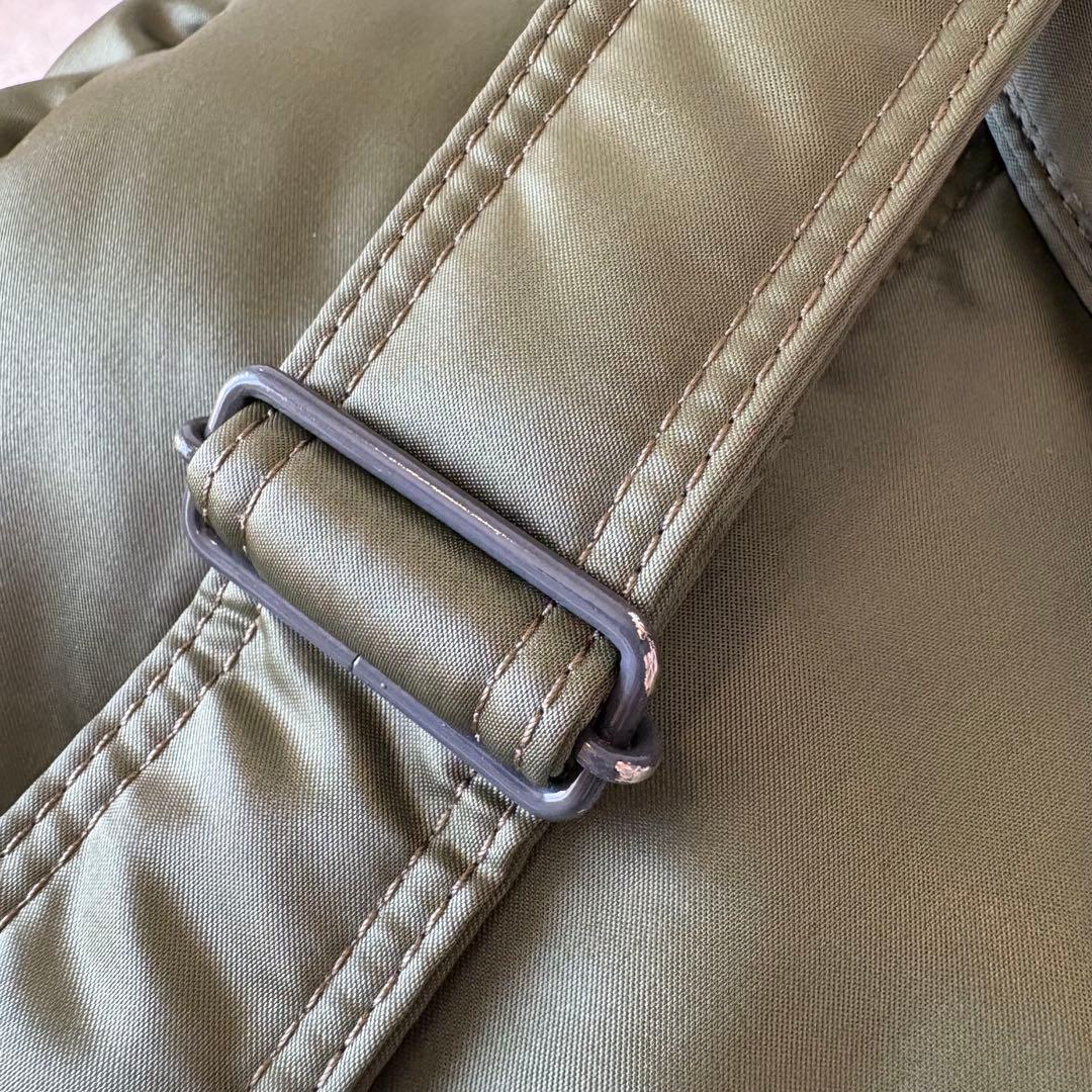 極美品 PORTER タンカー 定価10万円 特大ダッフルバッグ セージグリーン