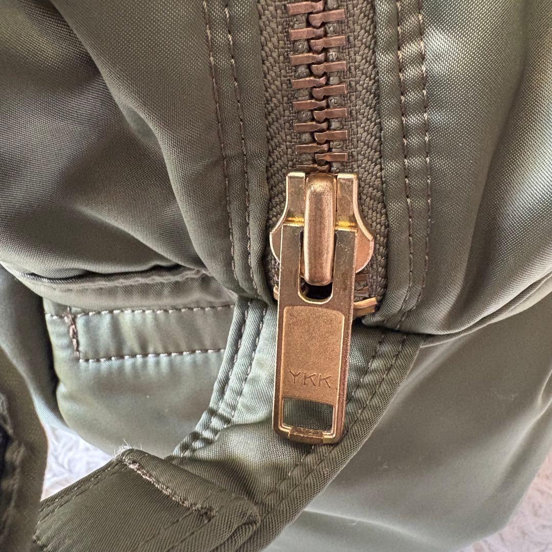 極美品 PORTER タンカー 定価10万円 特大ダッフルバッグ セージグリーン