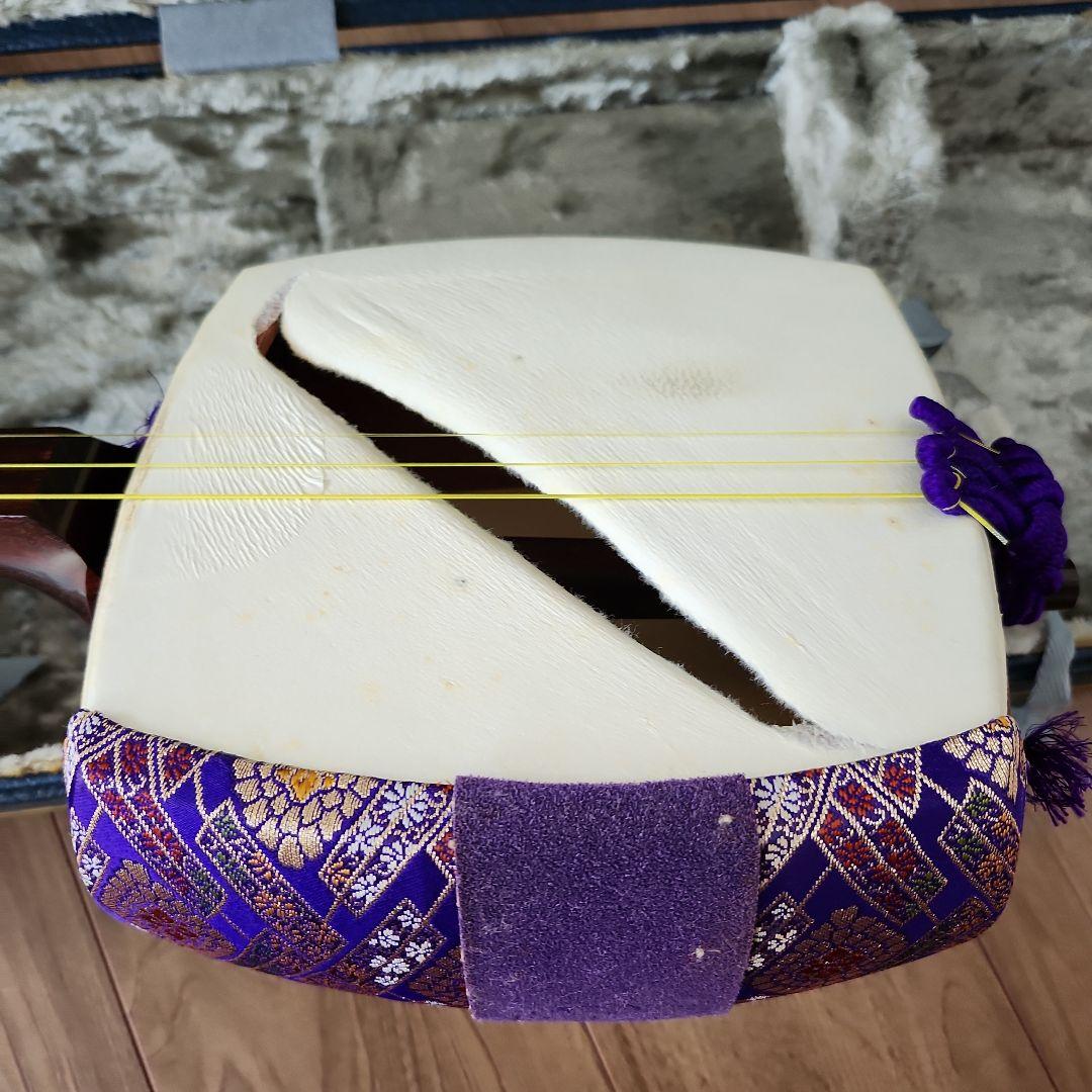 【中古】津軽三味線 ハードケース付き