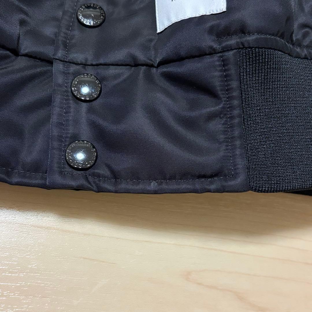 ダブルタップス　チームジャケット　ブラック　Mサイズ　23fw