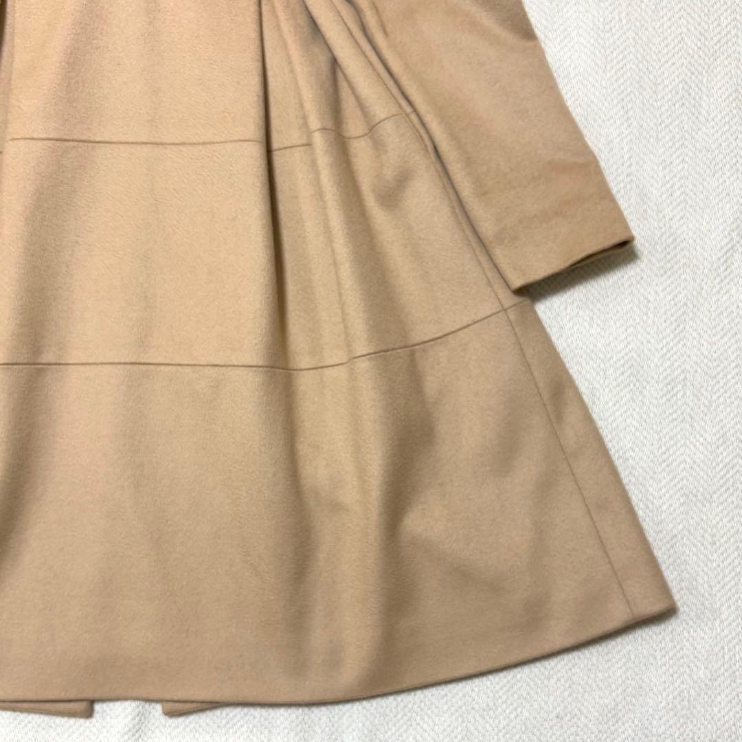 TO BE CHIC ロングコート カシミヤ100% フォックスファー