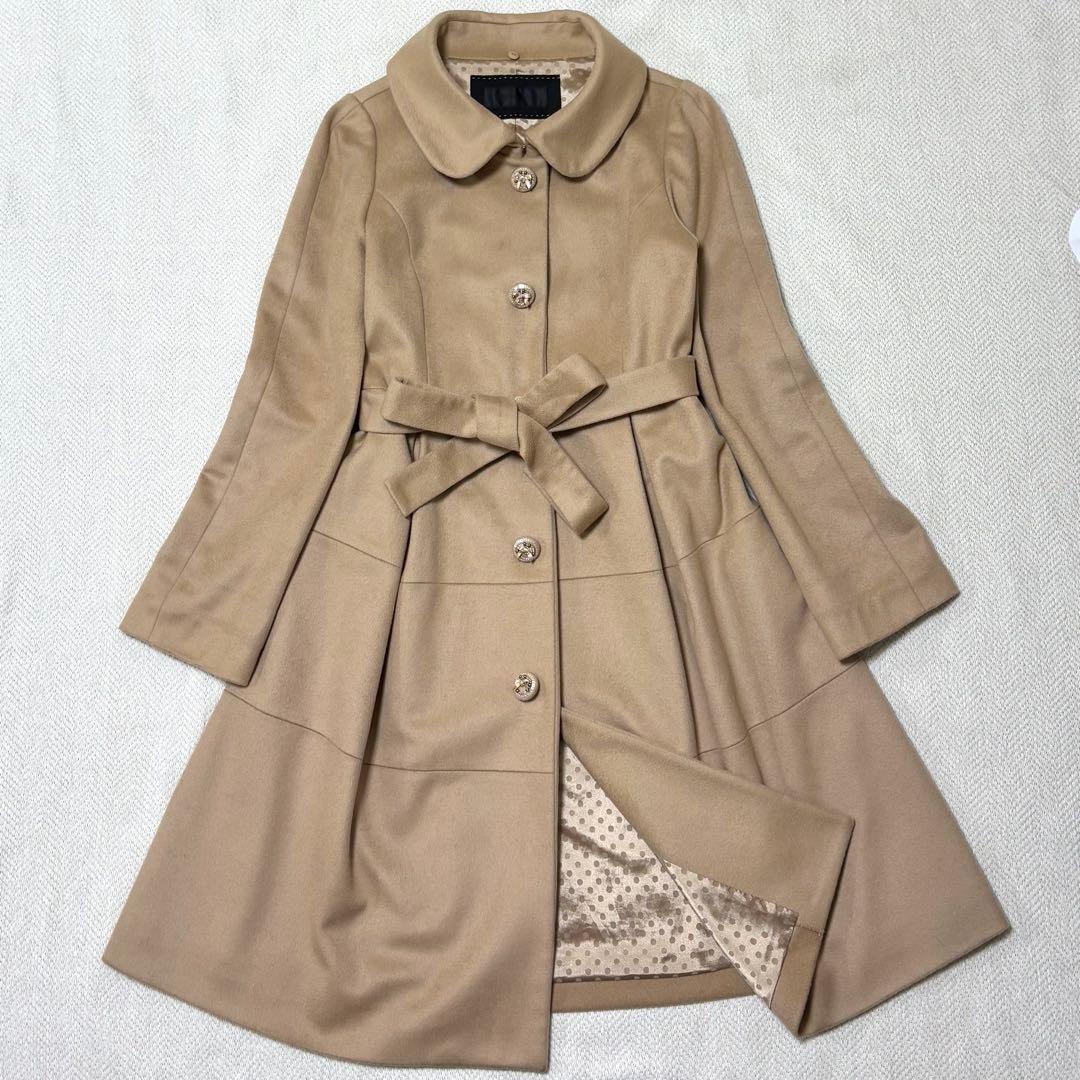 TO BE CHIC ロングコート カシミヤ100% フォックスファー