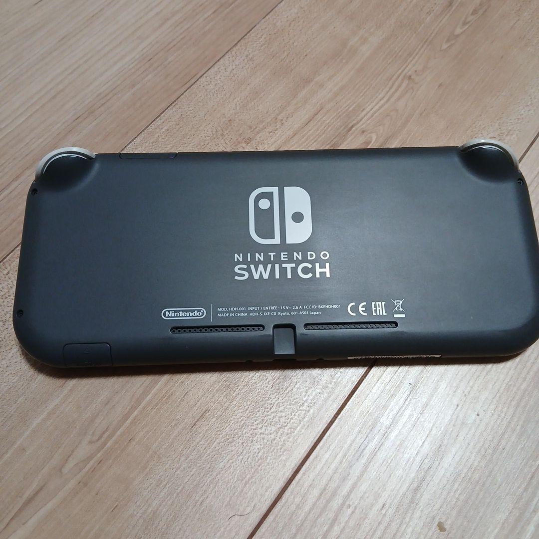Nintendo Switch Lite グレー 本体 訳あり 動作ok