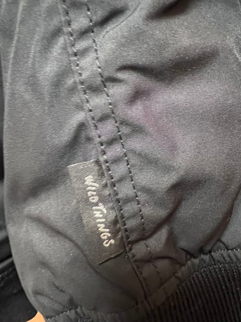 WILD THINGS RHC MA-1 Lサイズ ロンハーマンダウンジャケット