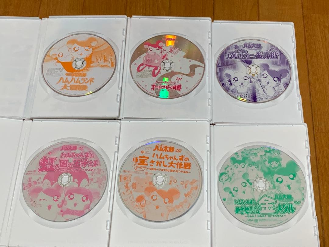 【送料無料】とっとこハム太郎 劇場版&OVA DVD 6点セット