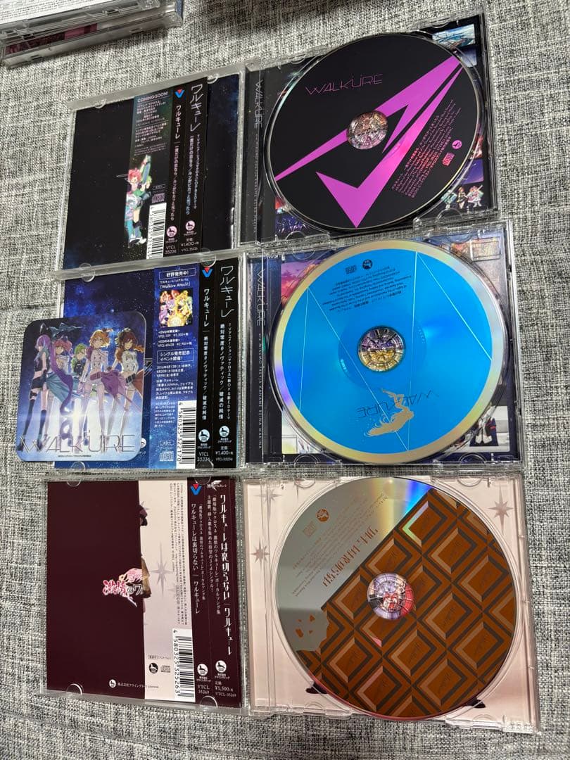 ワルキューレ CD 6枚セット　初回限定版