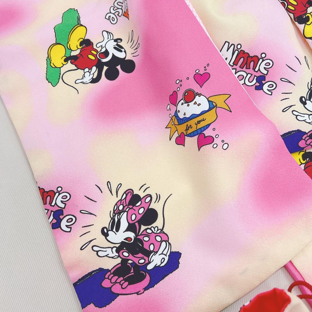 Walt Disney 七五三3歳女の子　ミッキー&ミニー　被布セット