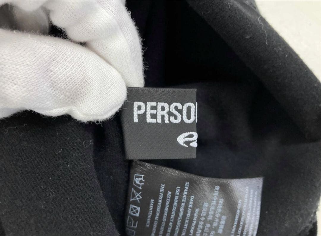 PERSONSOUL／Spine Base Top／ブラック／Mサイズ／脊椎／