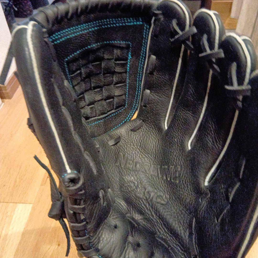 アシックス 軟式グローブ 黒