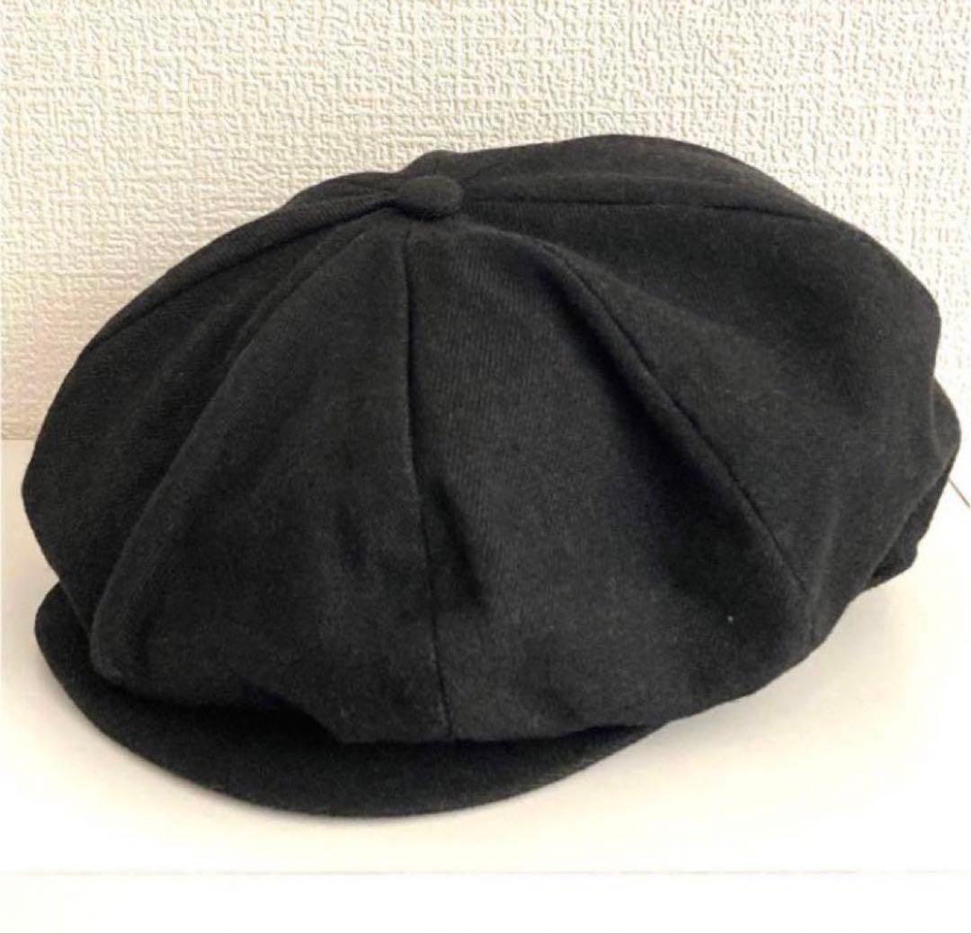 キムタク着 テンダー キャスケット ハンチング キャップ ブラック