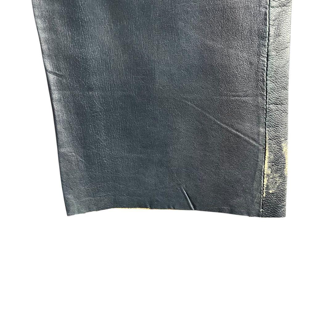 2912925 homme レザーフレアパンツ Y2K archives 00s