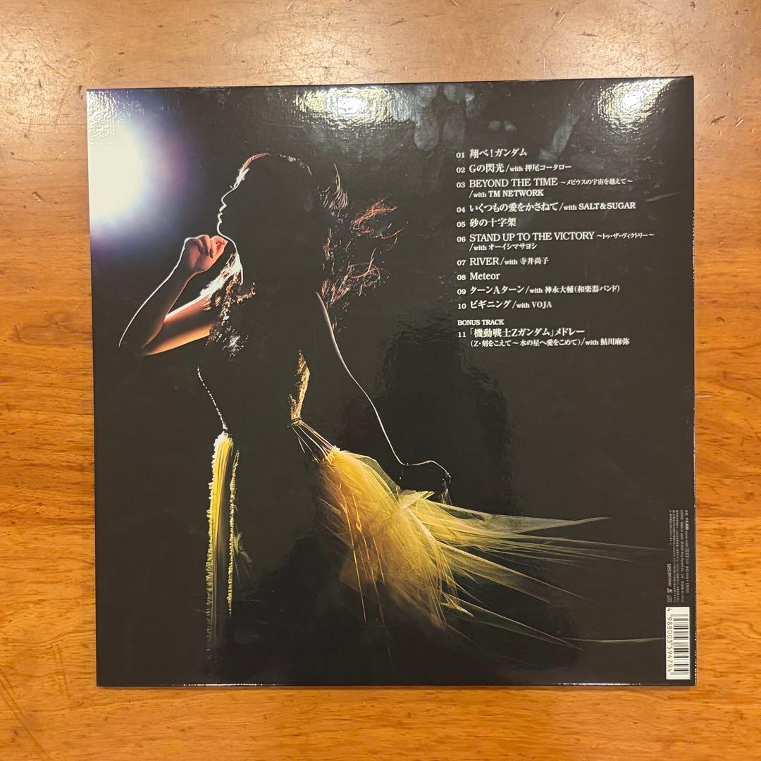 GUNDAM SONG COVERS LPサイズジャケット3点セット　森口博子