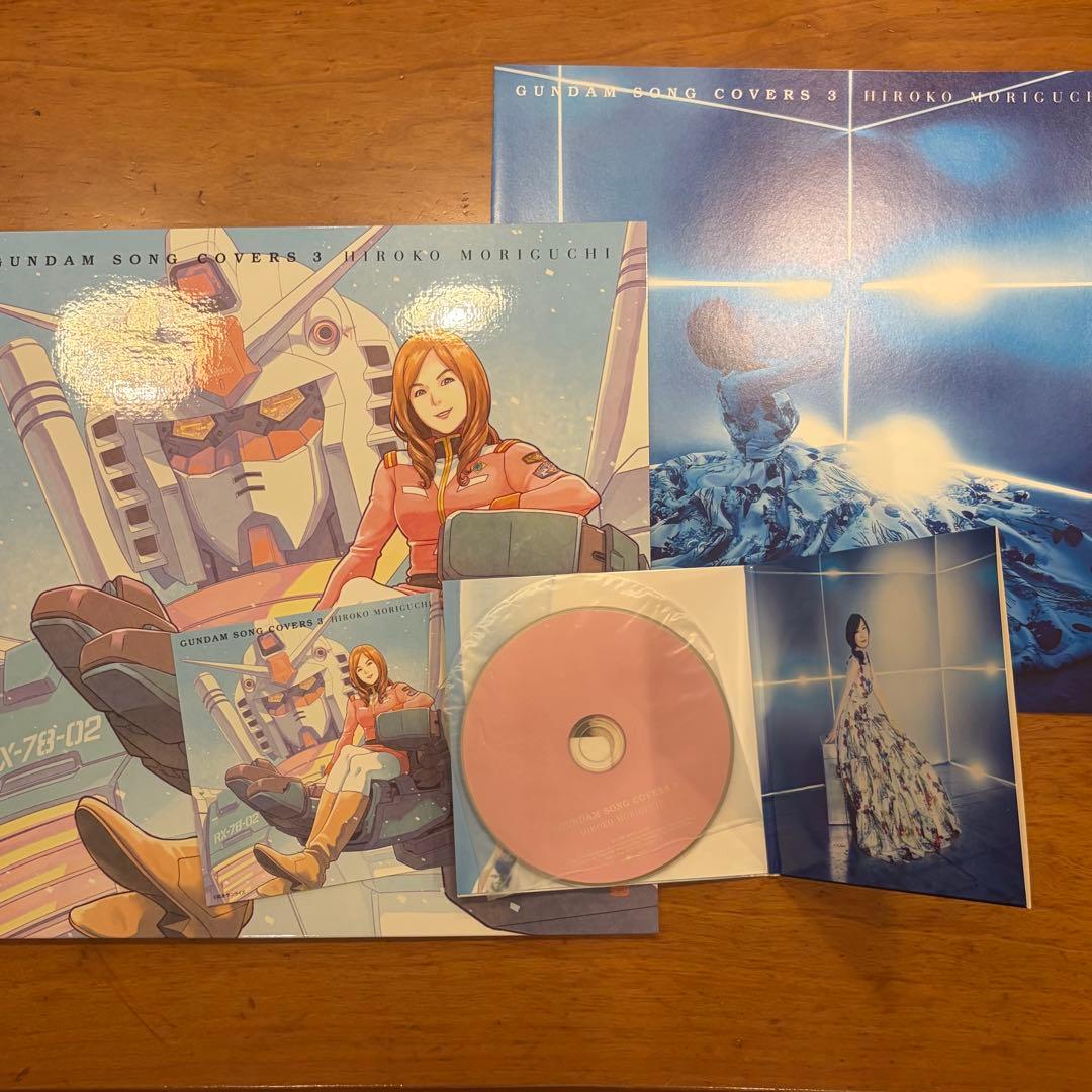 GUNDAM SONG COVERS LPサイズジャケット3点セット　森口博子