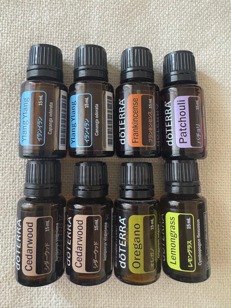 ドテラ8種エッセンシャルオイル