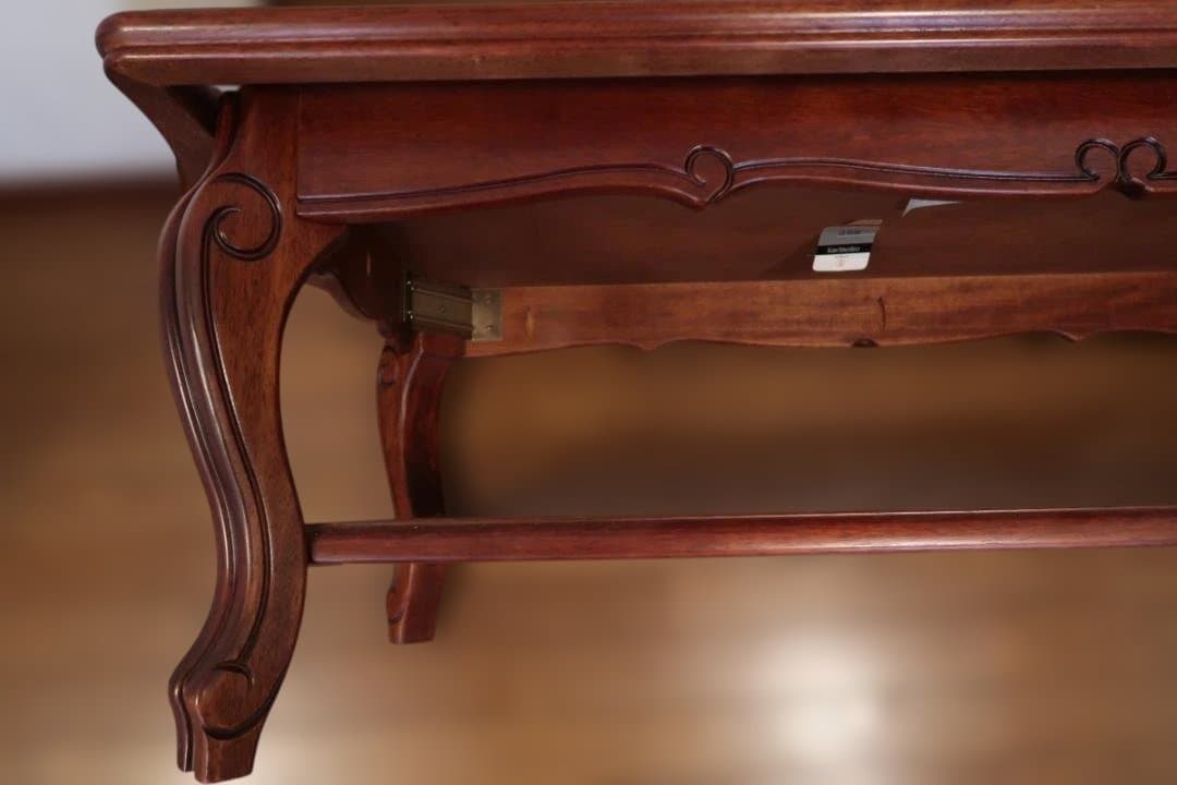 ローテーブル　センターテーブル　カリモク　コロニアル　猫脚　karimoku