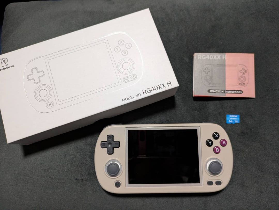 ANBERNIC RG40XX H 64gMicroSDメモリーカード付属　新品