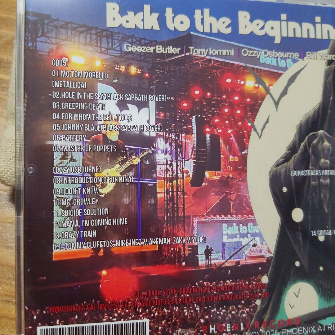 洋楽 Black Sabbath Back to the Beginning 2025