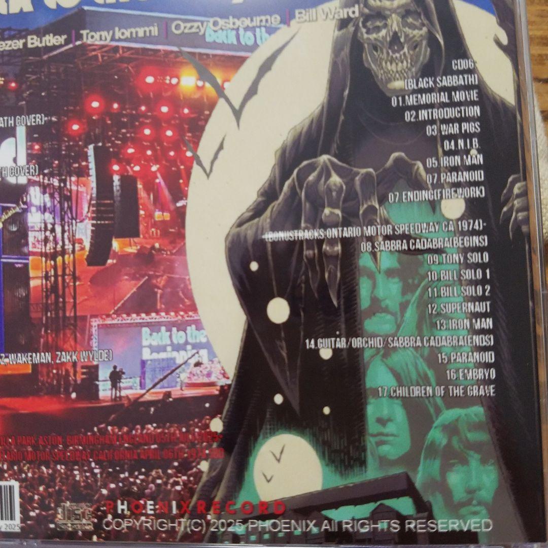 洋楽 Black Sabbath Back to the Beginning 2025