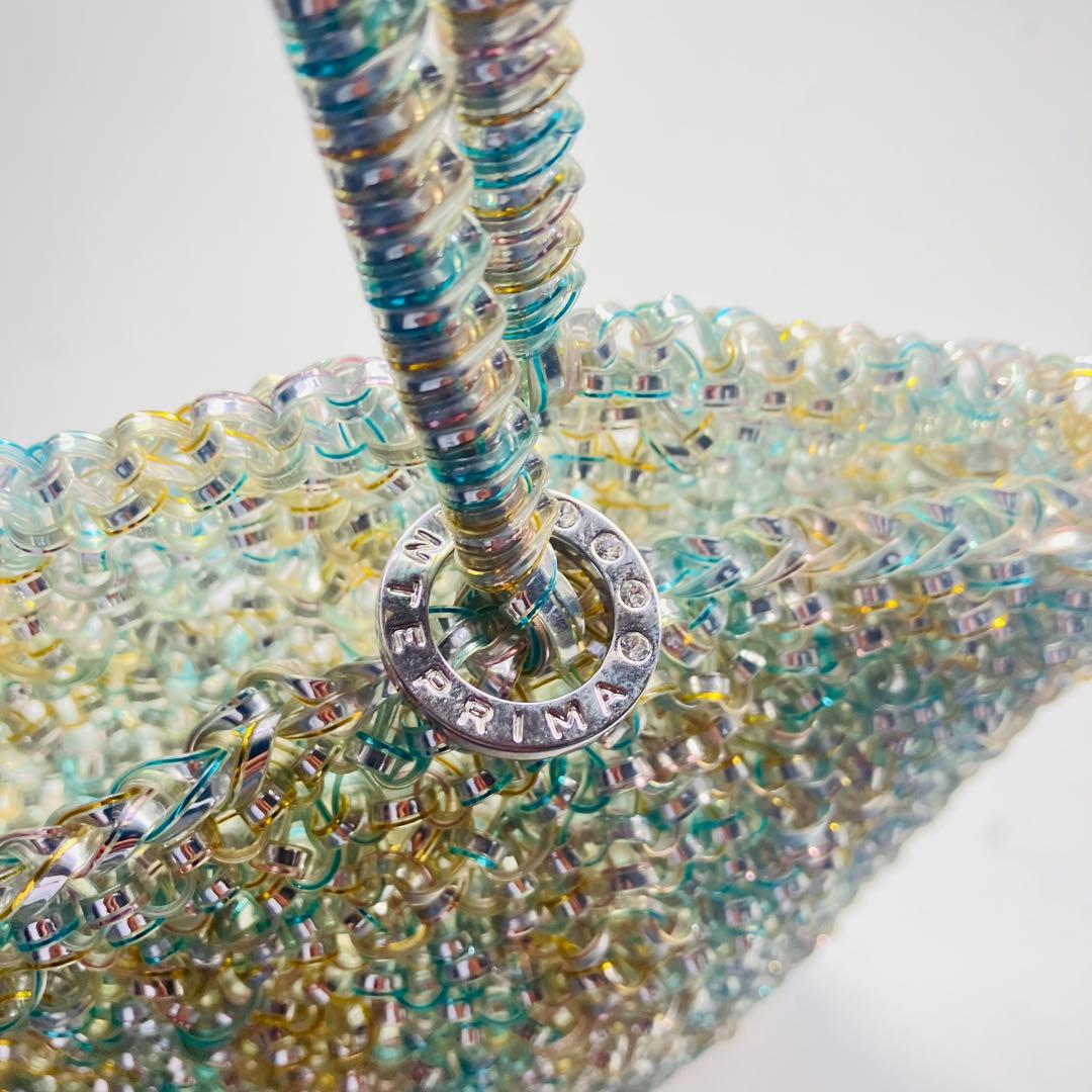 美品　ANTEPRIMA　アンテプリマワイヤーバッグ　トートバッグ　マルチカラー