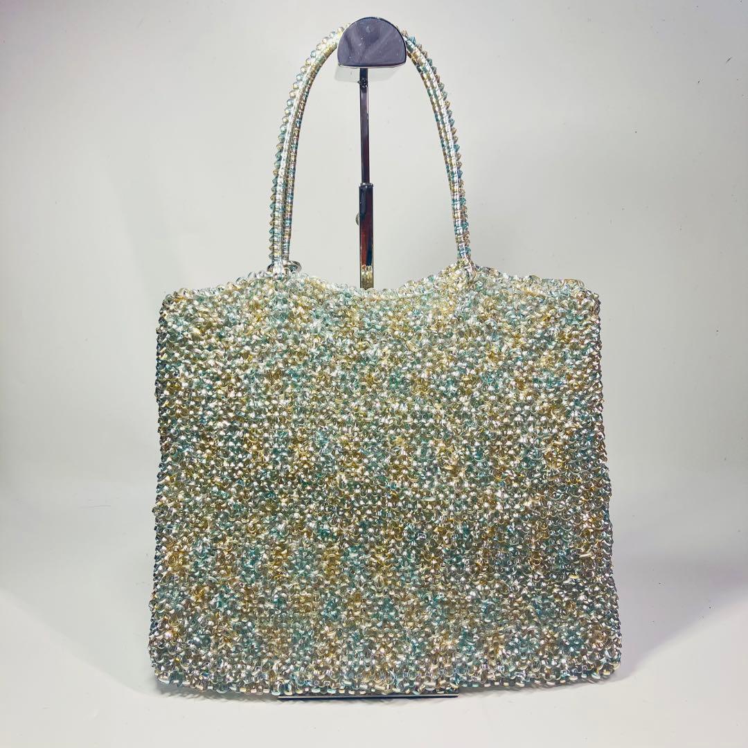 美品　ANTEPRIMA　アンテプリマワイヤーバッグ　トートバッグ　マルチカラー