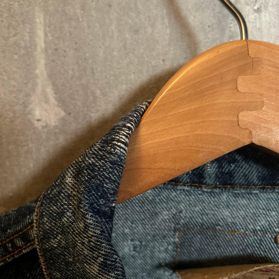 『希少』vintage Levi's ギャラクティックウォッシュ　ジージャン