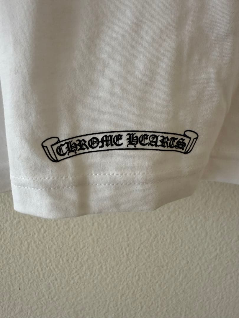 【正規品・新品未使用】クロムハーツ ネックロゴT Lサイズ