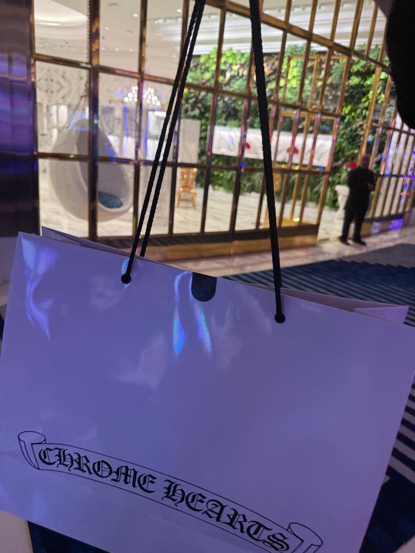 【正規品・新品未使用】クロムハーツ ネックロゴT Lサイズ