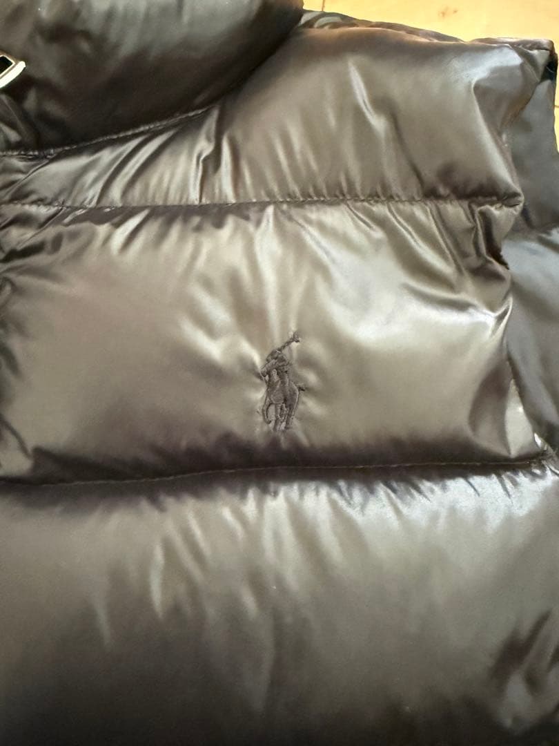 ポロ・ラルフ・ローレン ブラック ダウンベスト