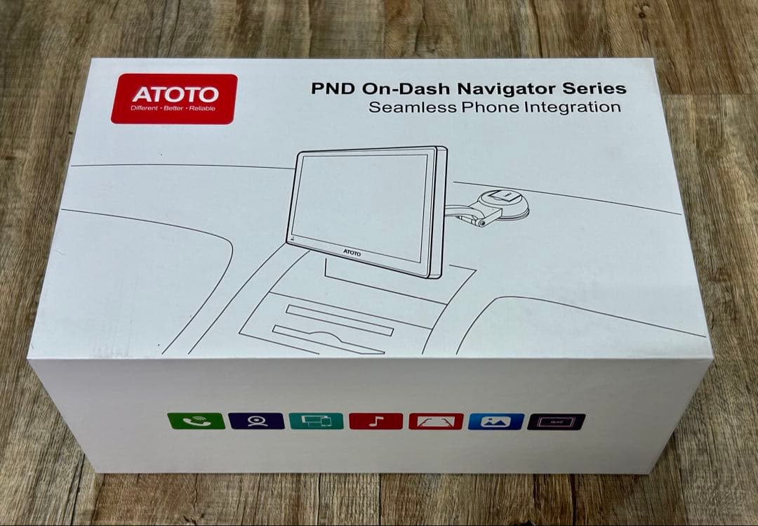 ATOTO P9 9インチ AndroidポータブルナビP909SD 新品同様