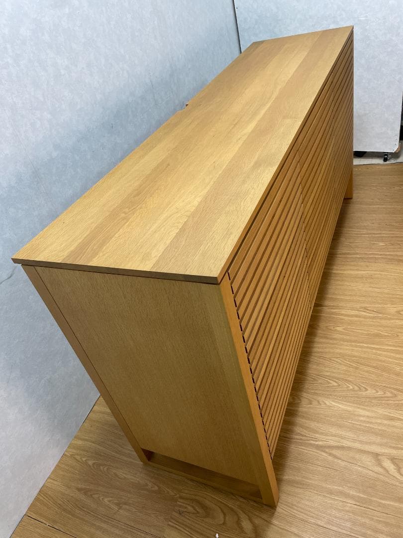 K☆129 カリモク スリットキャビネット QU5850MS