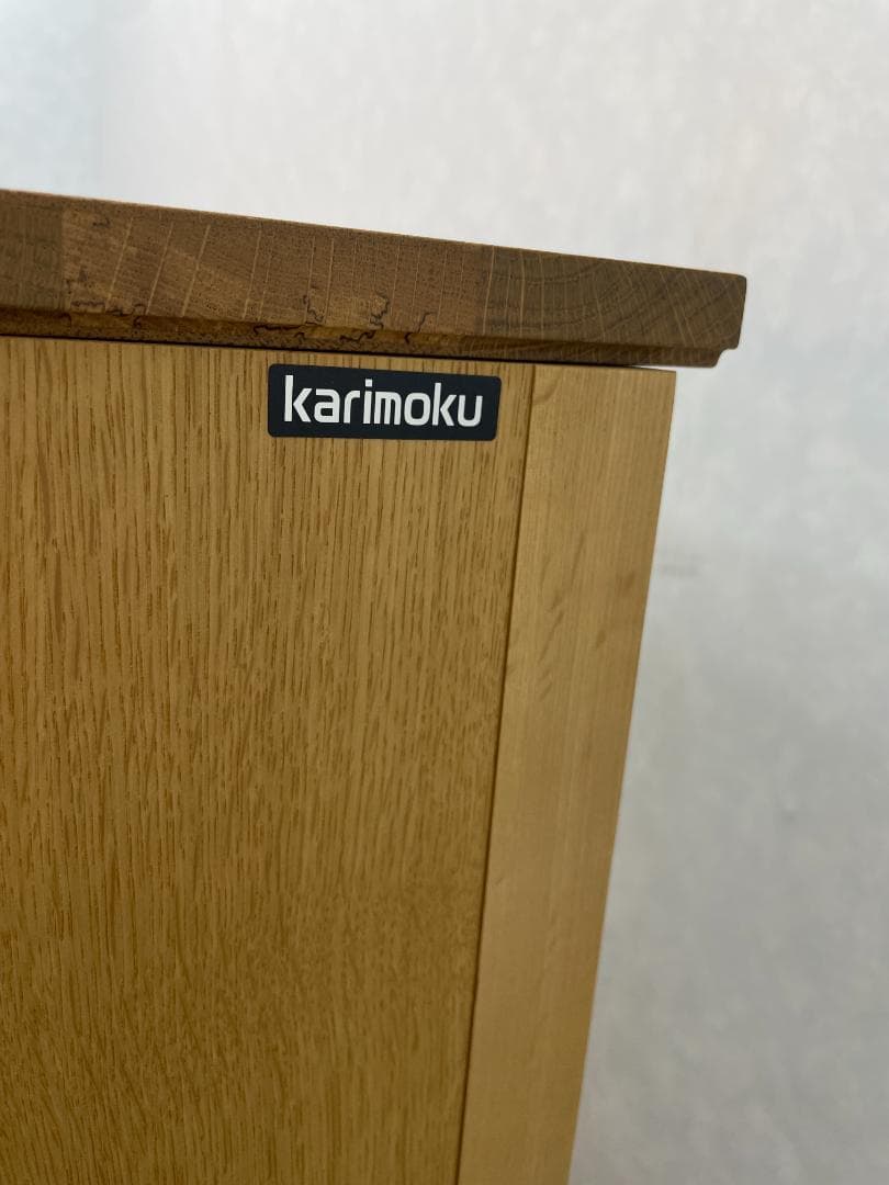 K☆129 カリモク スリットキャビネット QU5850MS