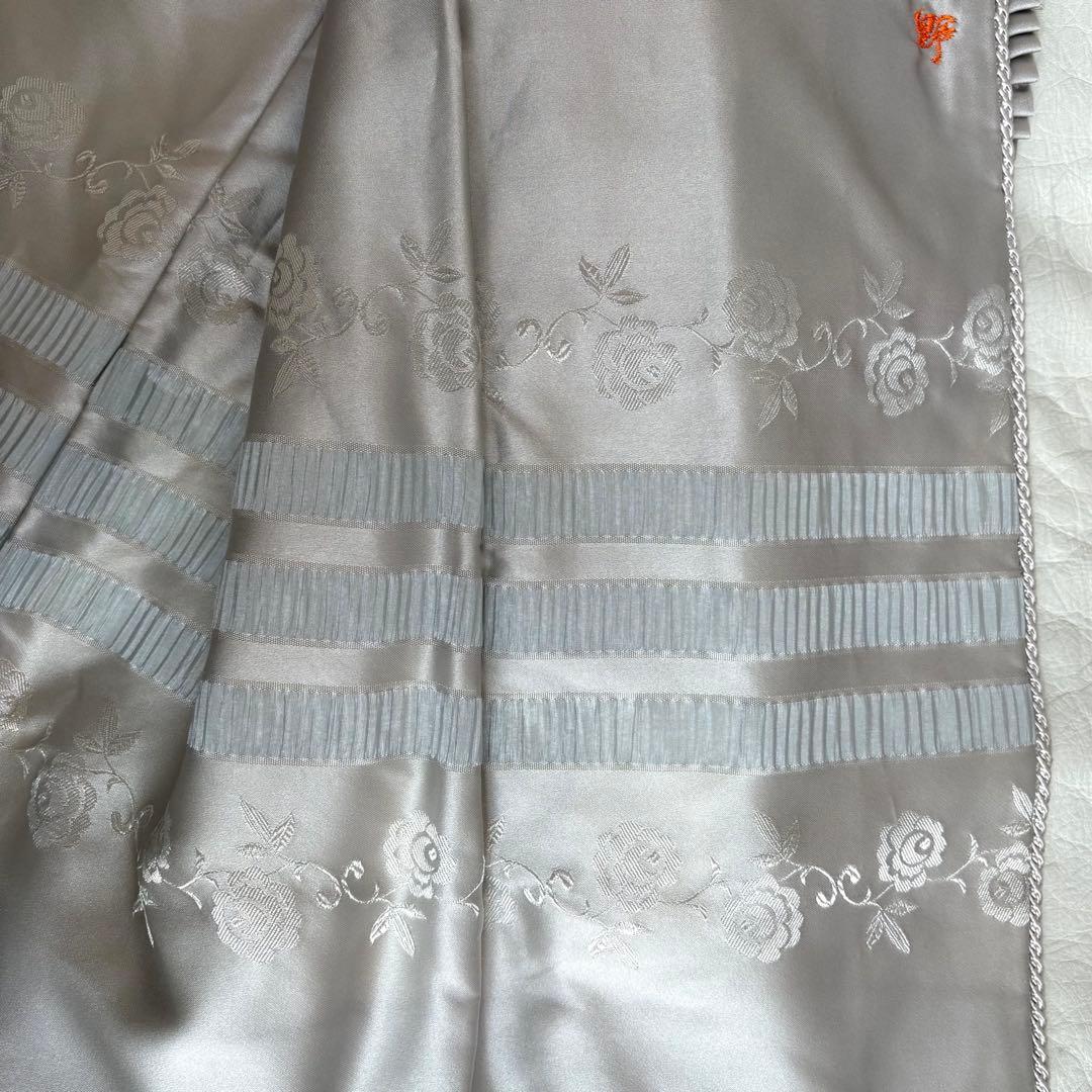 高級✨EMBA エンバ　ヴァイオレットミンク　毛皮ハーフコート　刺繍　11号