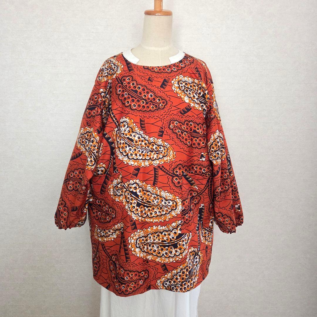 アフリカ布✤割烹着✤エプロン