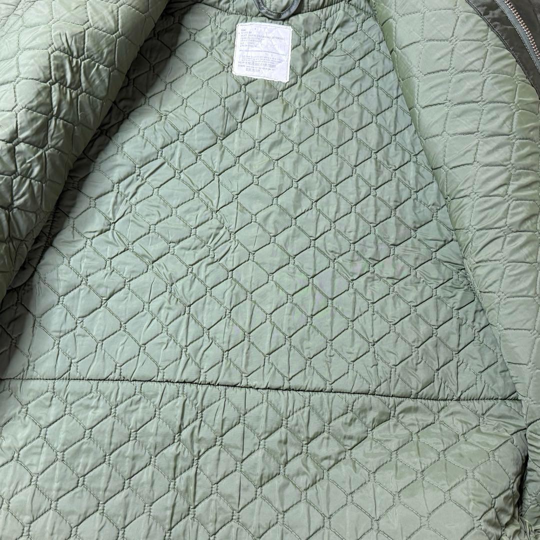 アルファ★XL DLA 100 88 カーキ デッキジャケット Ａ-1