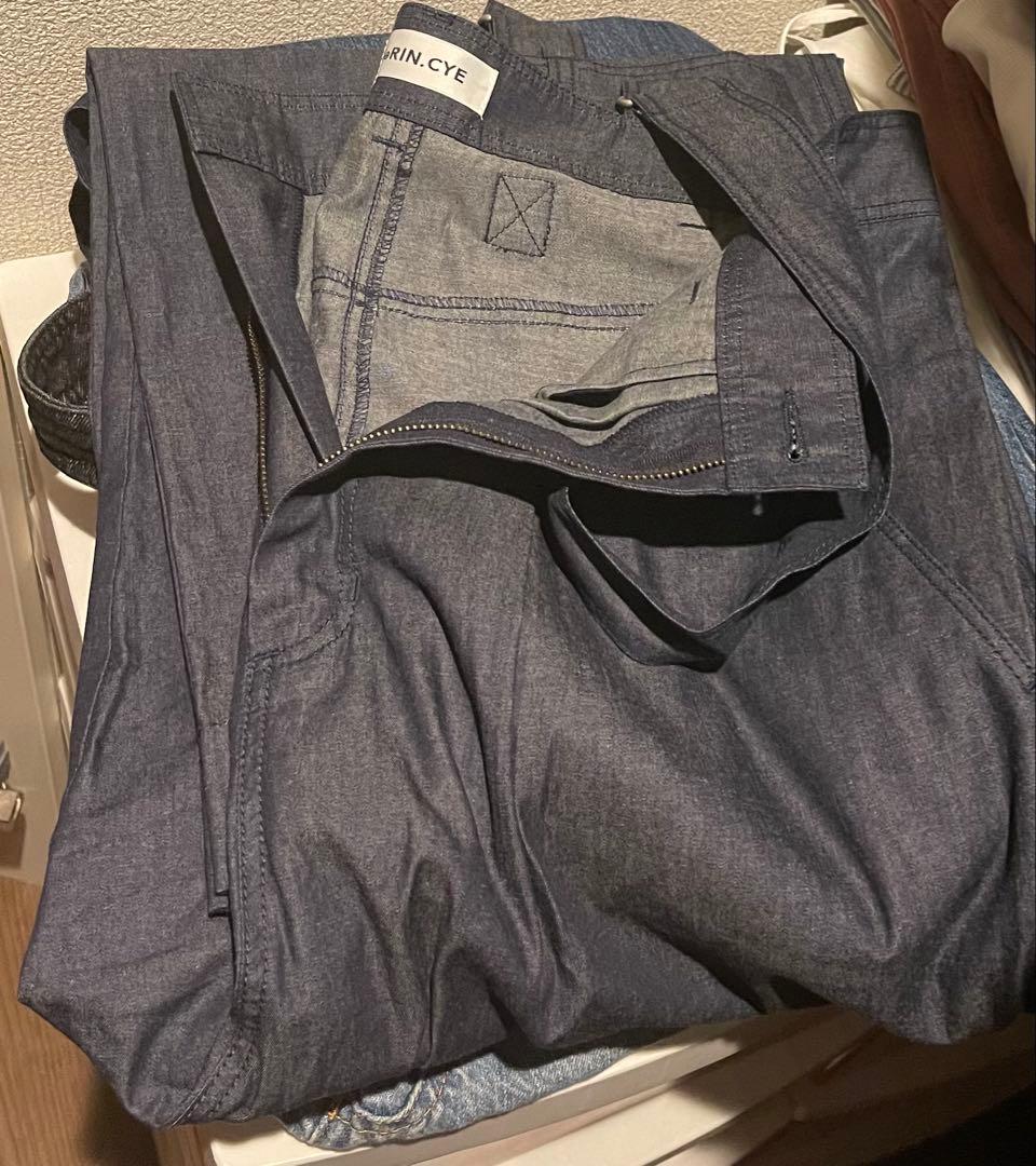 ヘリンドットサイ Wide salopette ワイドサロペット