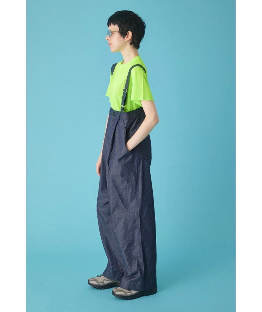 ヘリンドットサイ Wide salopette ワイドサロペット