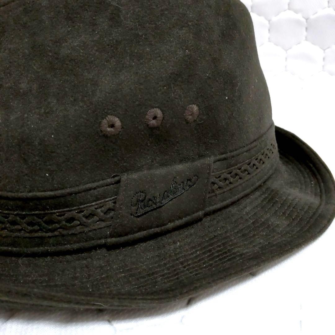 ✨ Borsalino ボルサリーノ58 ティアドロップ　中折れ帽　ハット