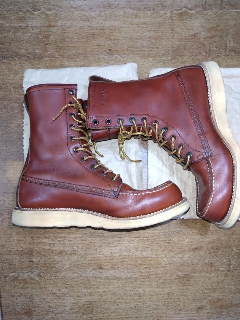 美品　レッドウィング　877　スクエアステッチ　四角犬タグ