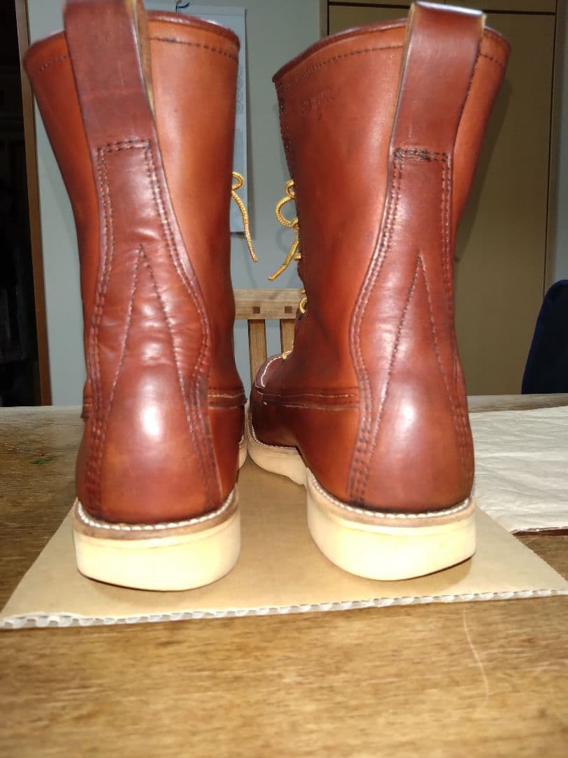 美品　レッドウィング　877　スクエアステッチ　四角犬タグ