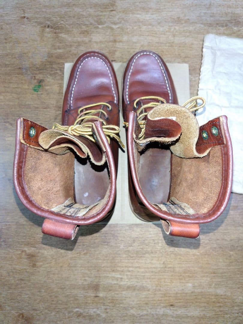 美品　レッドウィング　877　スクエアステッチ　四角犬タグ