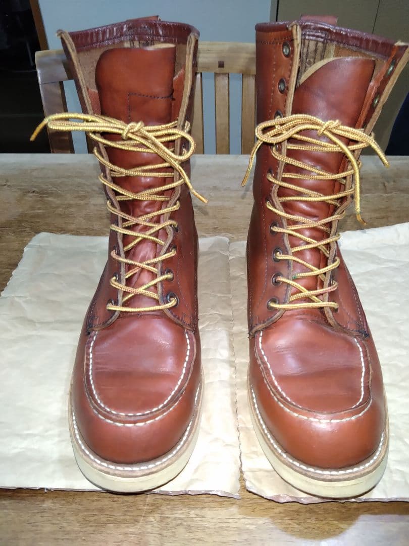 美品　レッドウィング　877　スクエアステッチ　四角犬タグ